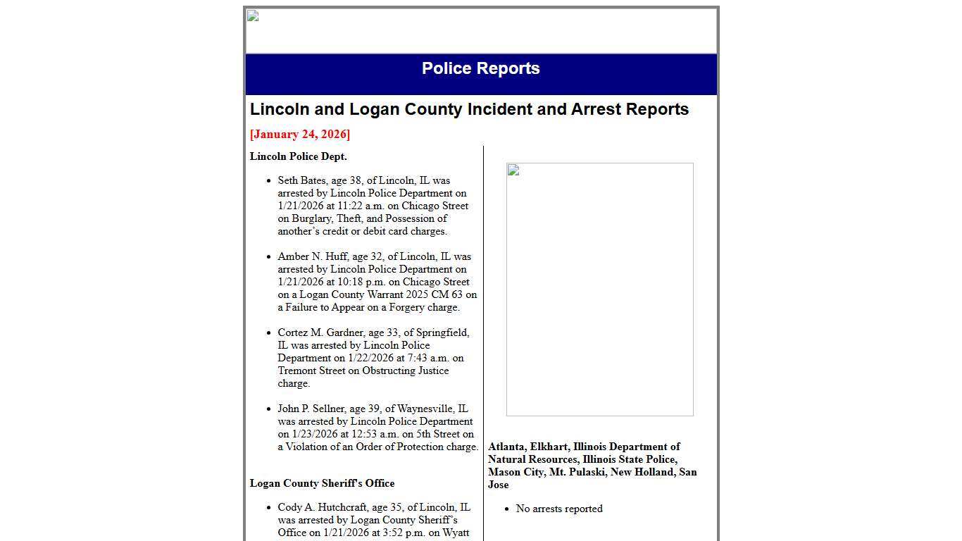 LDN - Police Report
